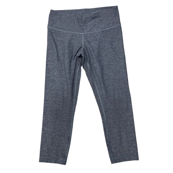 lululemon athletica Pants - Lululemon Super Soft Align Capri Length Leggings SZ 6 Heathered Gray EUC